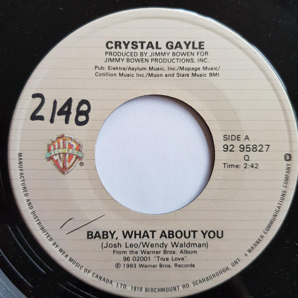 lataa albumi Crystal Gayle - Baby What About You