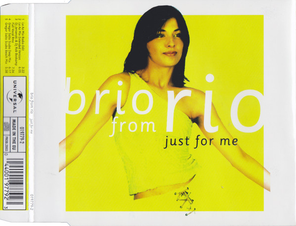 Brio From Rio - Just For Me | Releases | Discogs