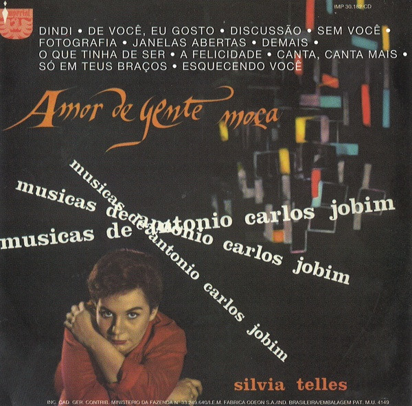 télécharger l'album Silvia Telles - Amor De Gente Moça Musicas De Antonio Carlos Jobim