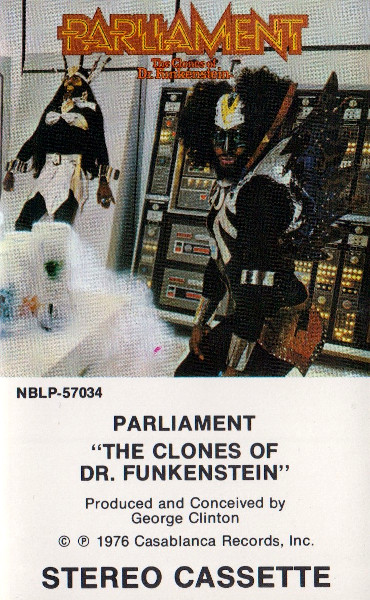 Parliament – The Clones Of Dr. Funkenstein (1976, Cassette 