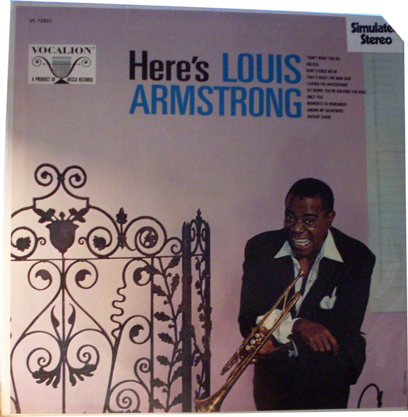 Louis Armstrong – Here's Louis Armstrong (1968) Vinyl, LP, Compilation,  Stereo – Voluptuous Vinyl Records