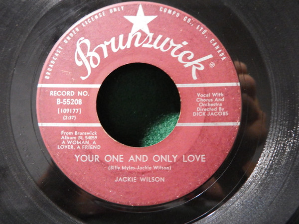 Jackie Wilson – Your One And Only Love / Please Tell Me Why (1961