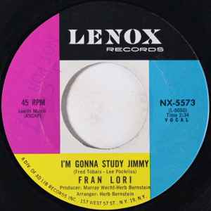 Fran Lori - I'm Gonna Study Jimmy album cover
