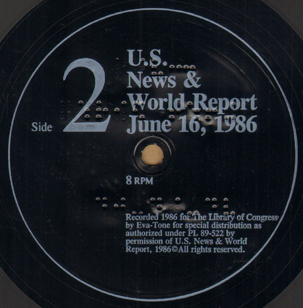 last ned album Unknown Artist - US News World Report June 16 1986