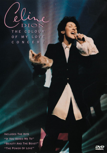 Celine Dion – The Colour Of My Love Concert (1996, DVD) - Discogs