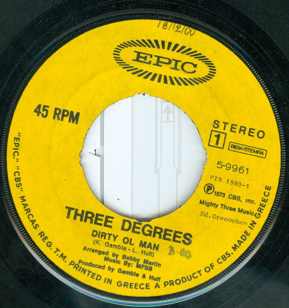 The Three Degrees - Dirty Ol' Man | Releases | Discogs