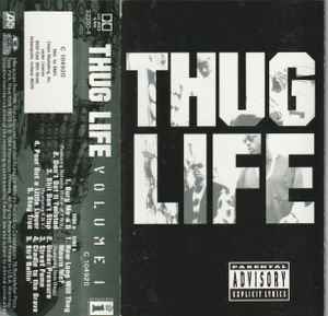 Thug Life – Volume 1 (1994, White Cassette, Cassette) - Discogs