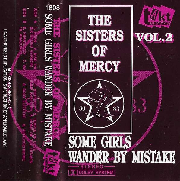 The Sisters Of Mercy Some Girls Wander By Mistake Vol. 2