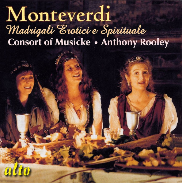 CD：THE CONSORT OF MUSICKE/MONTEVERDI Madrigali erotici