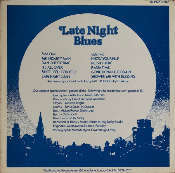 Album herunterladen Al Campbell - Late Night Blues