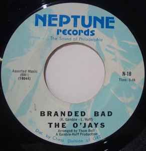 The O'Jays – Branded Bad (1969, Vinyl) - Discogs