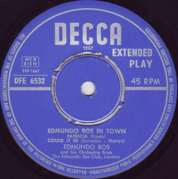 lataa albumi Edmundo Ros And His Orchestra - Edmundo Ros In Town