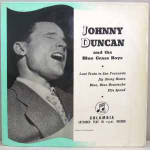 Johnny Duncan & His Blue Grass Boys - Johnny Duncan And The Blue Grass Boys album cover