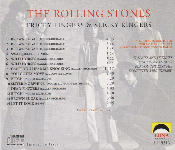 ladda ner album The Rolling Stones - Tricky Fingers Slicky Ringers