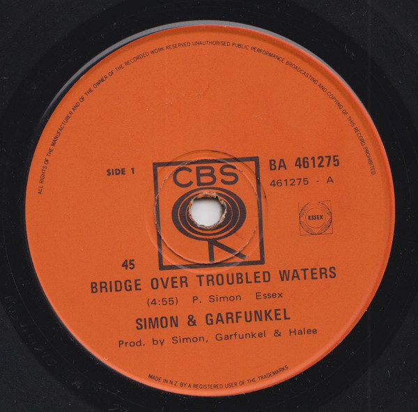 Simon And Garfunkel – Bridge Over Troubled Water (1970, Vinyl