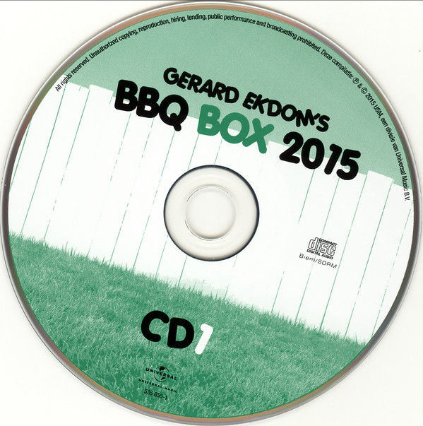 Album herunterladen Various - Gerard Ekdoms BBQ Box 2015
