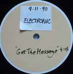 Cover of Get The Message, 1990, Acetate