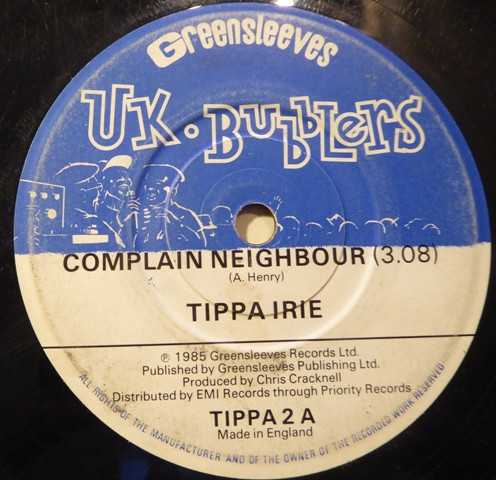 Album herunterladen Tippa Irie - Complain Neighbour