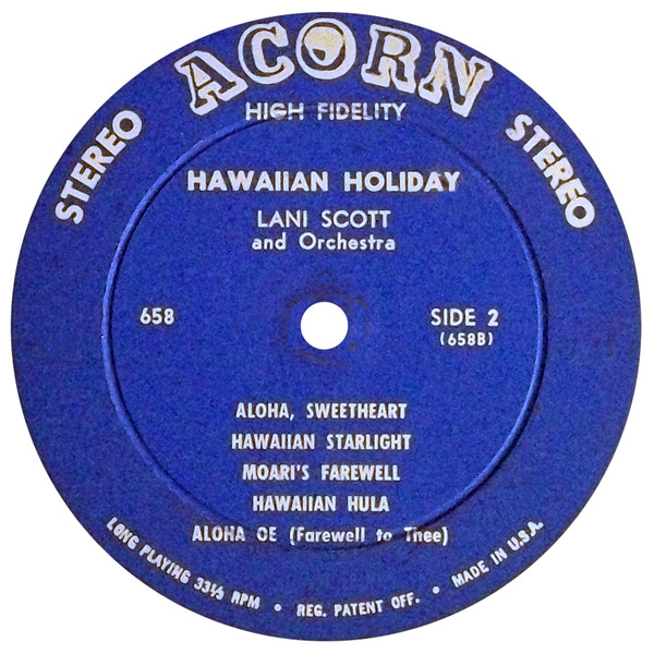 télécharger l'album Lani Scott - Hawaiian Holiday