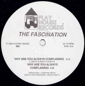 The Fascination - Why Are You Always Complaining album cover