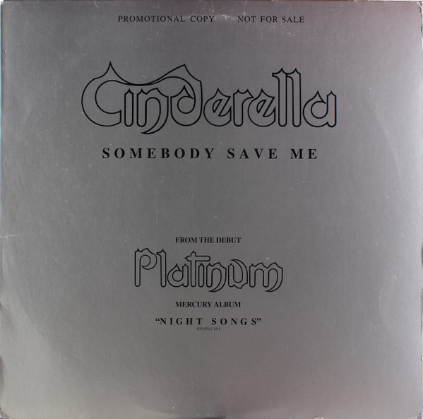 Cinderella - Somebody Save Me | Releases | Discogs