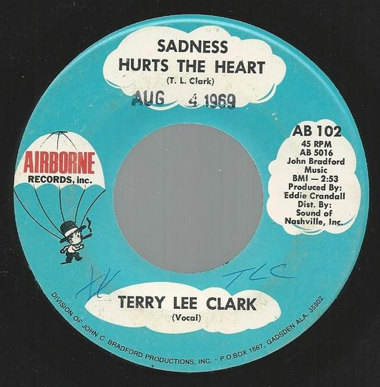 ladda ner album Terry Lee Clark - Sadness Hurts The Heart