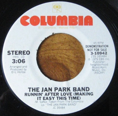 lataa albumi The Jan Park Band - Runnin After Love Making It Easy This Time