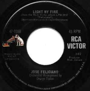 José Feliciano - Light My Fire / California Dreamin' album cover