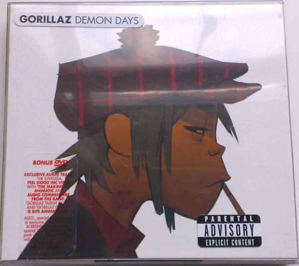 gorillaz demon days album booklet
