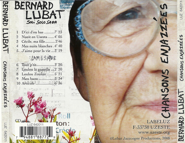 ladda ner album Bernard Lubat - Chansons Enjazzées