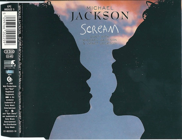 Michael Jackson & Janet Jackson – Scream (1995, CD) - Discogs