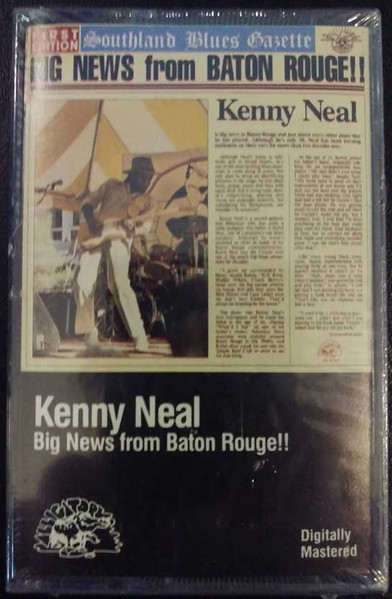 Kenny Neal – Big News From Baton Rouge!! (1988, Cassette