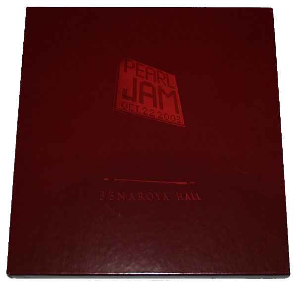 Pearl Jam - Oct. 22, 2003 - Benaroya Hall album cover