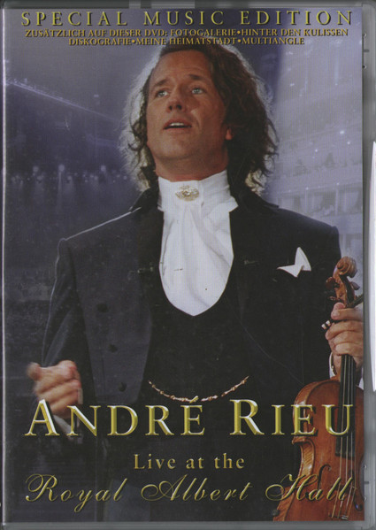 André Rieu – Live At The Royal Albert Hall (2002, DVD) - Discogs