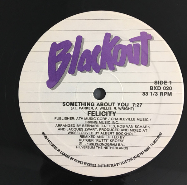 ladda ner album Felicity - Something About You