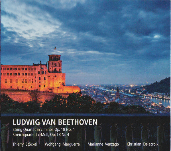 ladda ner album Ludwig van Beethoven, Thierry Stöckel, Wolfgang Marguerre, Marianne Venzago, Christian Delacroix - String Quartet In C Minor Op 18 No 4