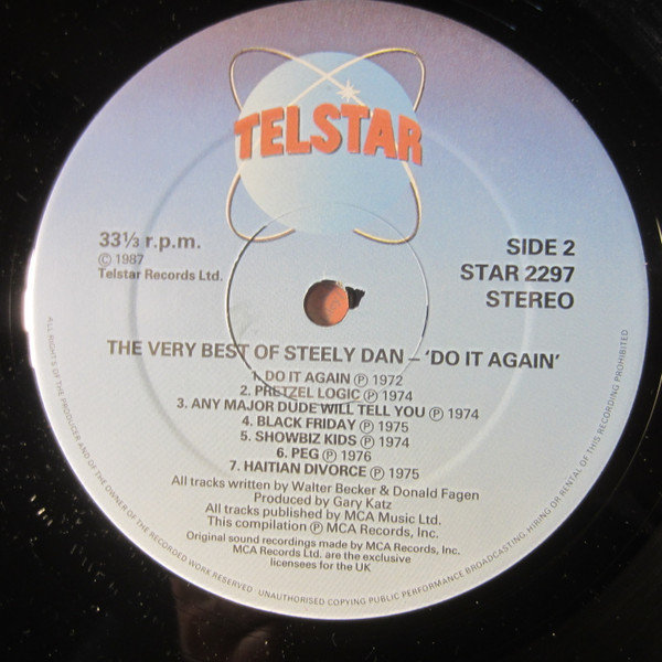 Steely Dan - The Very Best Of Steely Dan - Do It Again | Telstar (STAR 2297) - 4