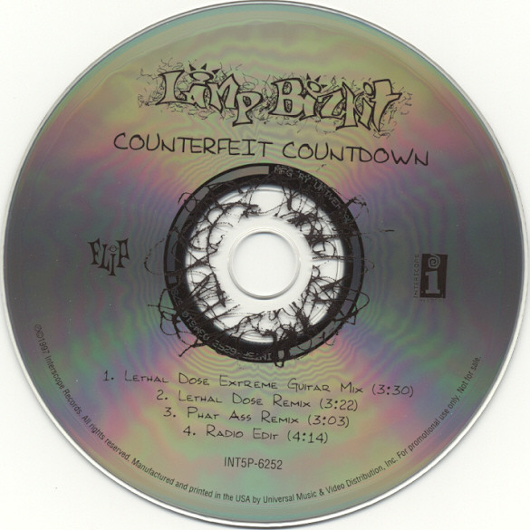 Album herunterladen Limp Bizkit - Counterfeit Countdown