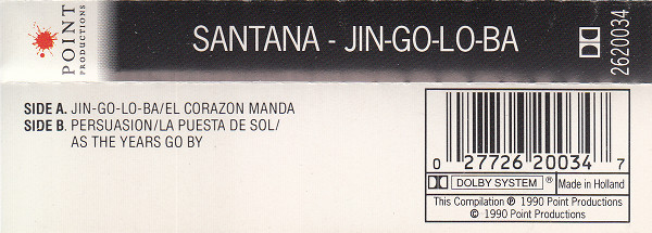 baixar álbum Santana - Jin Go Lo Ba