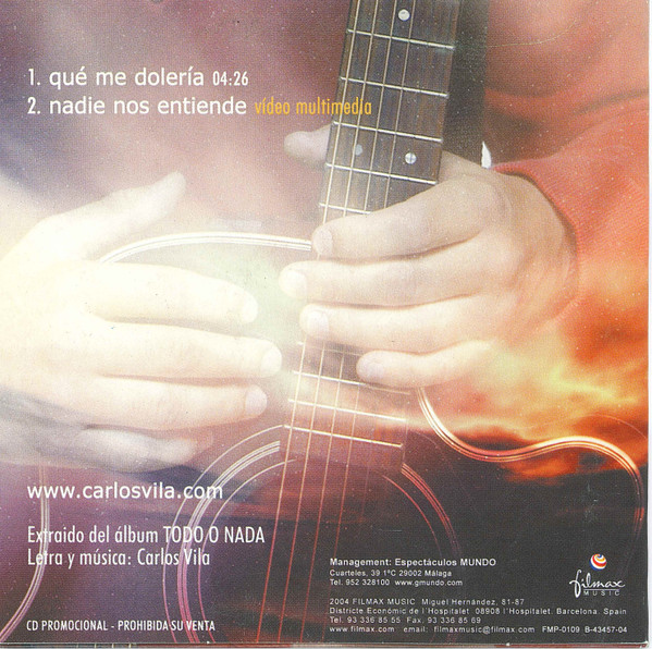 Album herunterladen Carlos Silva - Que Me Doleria