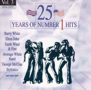 25 Years Of Number 1 Hits Vol. 3 1974/75 (1996, CD) - Discogs