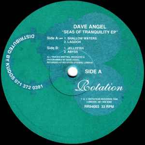 Dave Angel - Seas Of Tranquility EP album cover