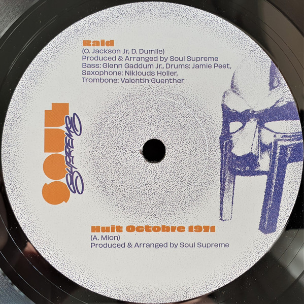 Soul Supreme – Raid / Huit Octobre 1971 (2021, Vinyl) - Discogs