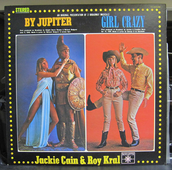 Jackie Cain & Roy Kral – By Jupiter & Girl Crazy (1964, Gatefold