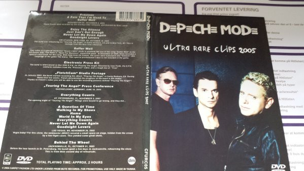 Album herunterladen Depeche Mode - Ultra Rare Clips 2005