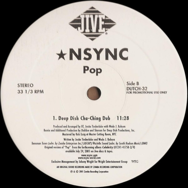 NSYNC Pop 2001 Vinyl Discogs