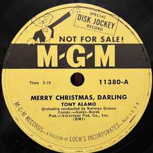 Tony Alamo - Merry Christmas, Darling / It's Merry Christmas Time album cover