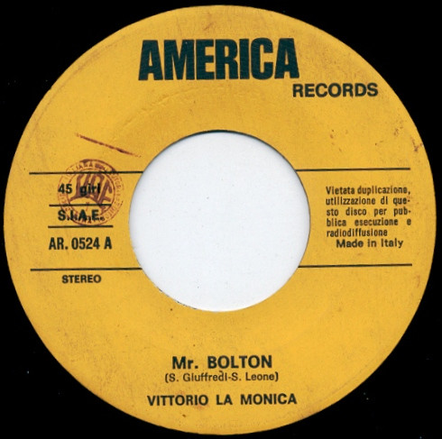 last ned album Vittorio La Monica - Mr Bolton