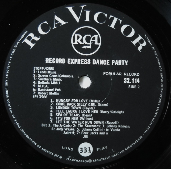 télécharger l'album Download Various - Record Express Dance Party album