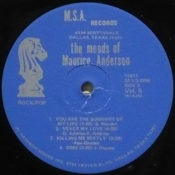 last ned album Maurice Anderson - The Moods Of Maurice Anderson Volume Five RockPop